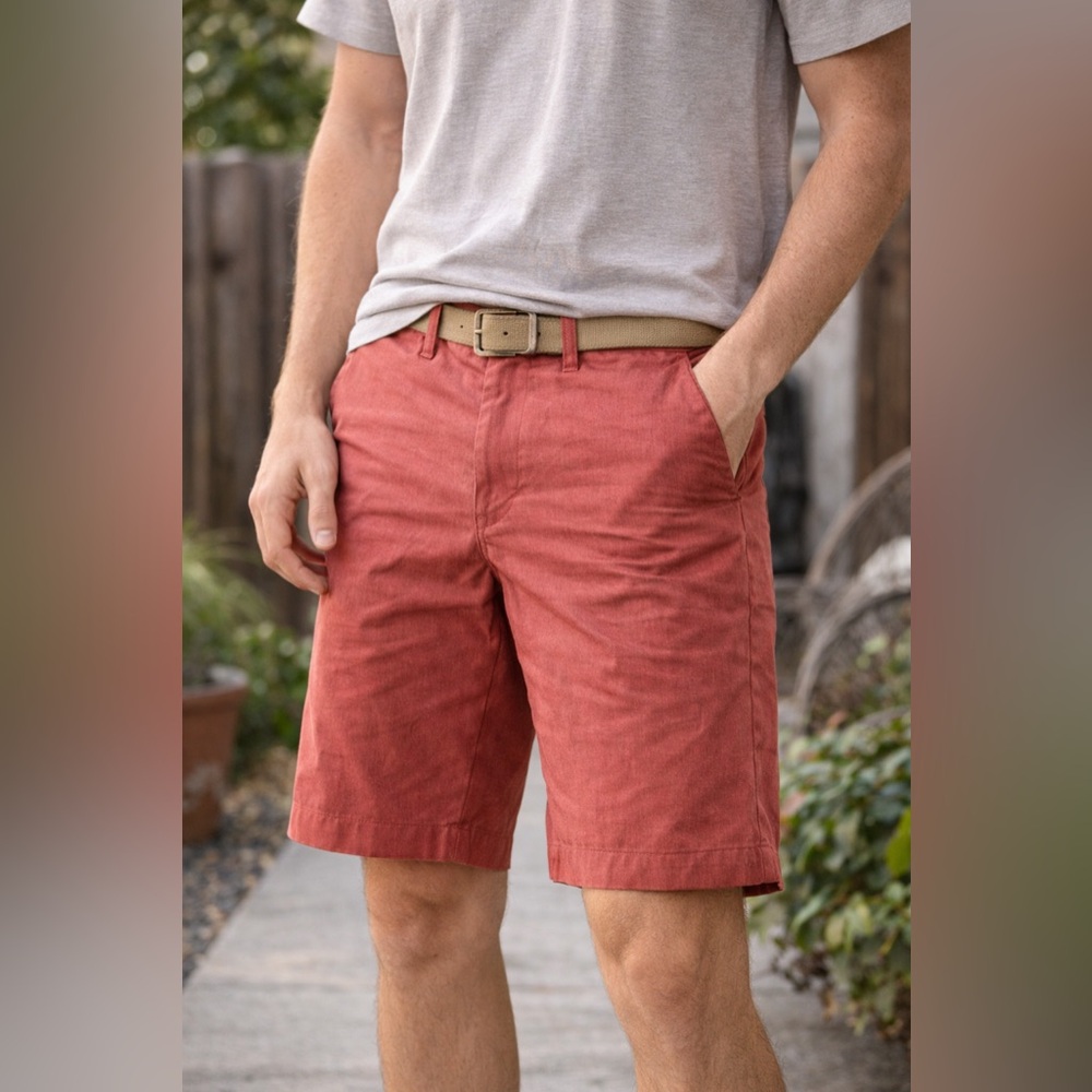 1897 Legends‎ Mens Shorts Light Weight Salmon 36